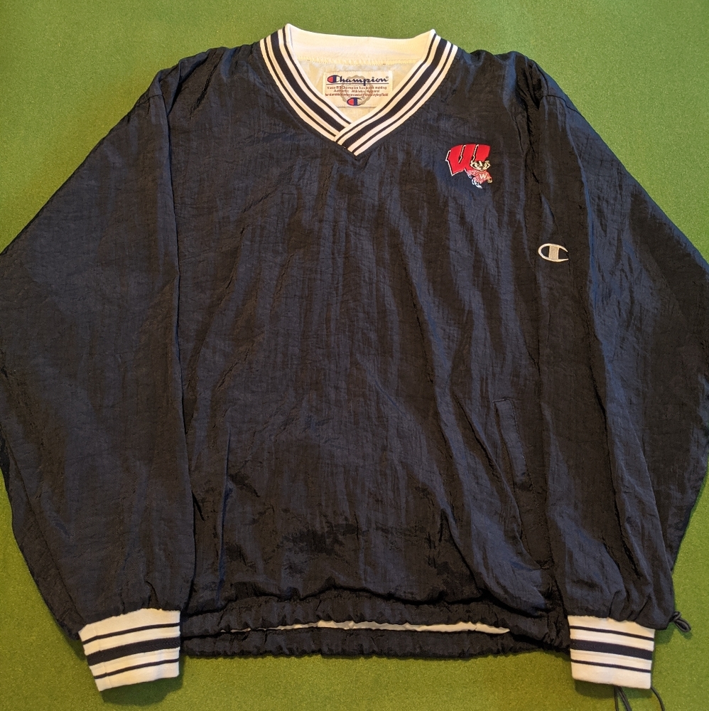 Vintage Champion Wisconsin Badgers Jacket XL